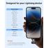 BOYA Mini-15 Wireless Microphone for iPhone with MFi Certified Ligntning Interface,Noise Cancellation, 30H Battery Life with Charging Case,AI Voice Changer for Video Recording, Live Streaming, Interviews